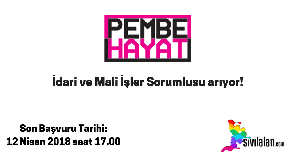 İdari ve Mali İşler Sorumlusu arıyor!