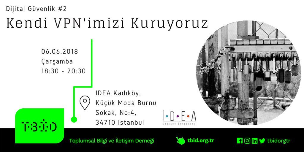 Dijital Güvenlik Günleri #2: Kendi VPN’imizi Kuruyoruz!