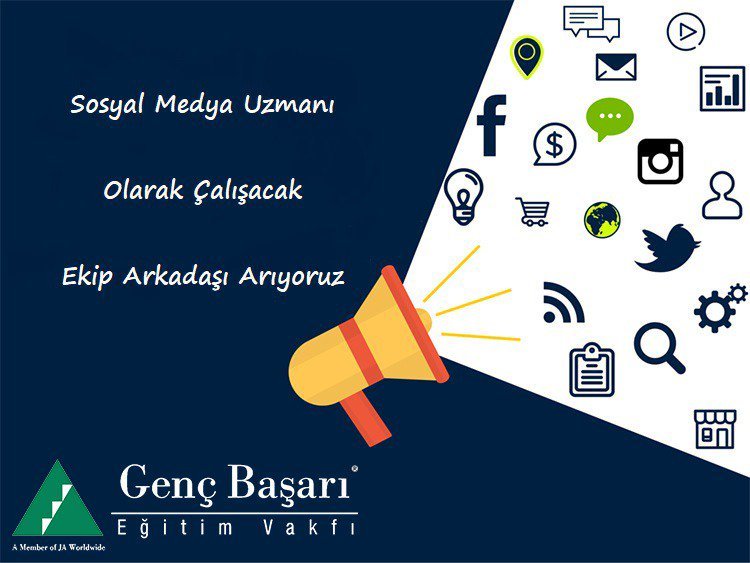 Genç Başarı Eğitim Vakfı Sosyal Medya Uzmanı arıyor!