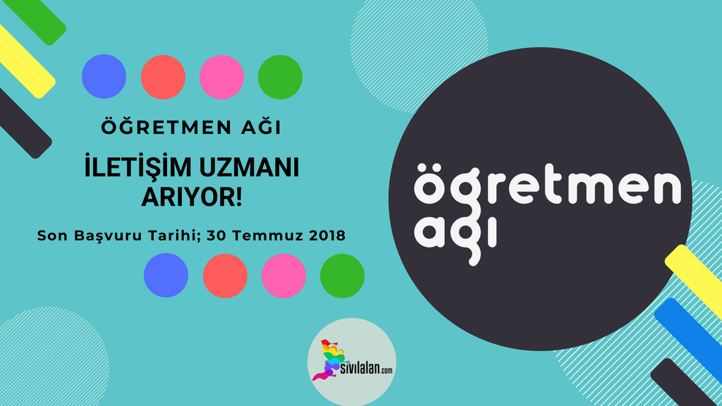 Öğretmen Ağı iletişim uzmanı arıyor!