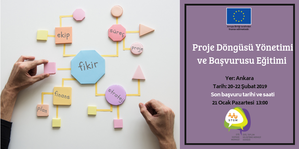 Proje Döngüsü Yönetimi ve Proje Başvurusu Eğitimi Başvuruları Başladı!