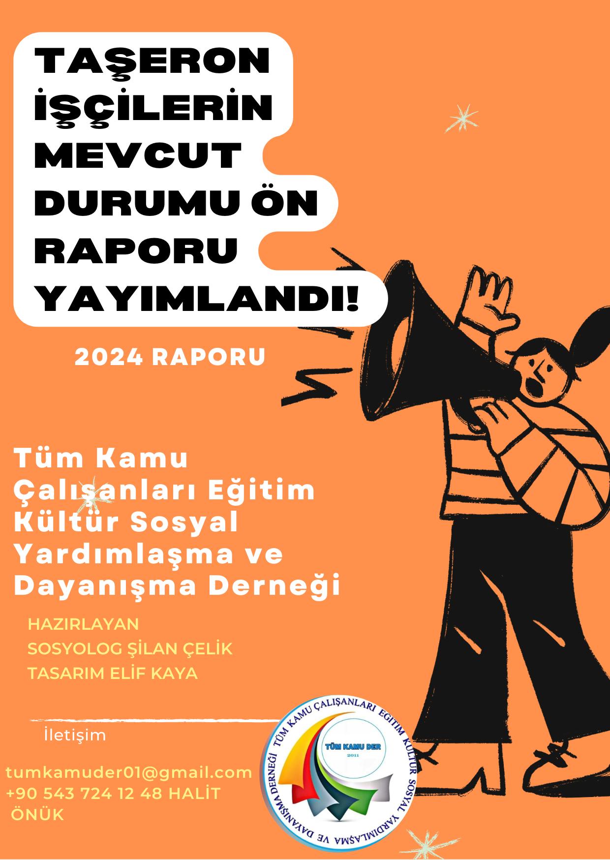 Tüm Kamu Çalışanları Eğitim Kültür Sosyal Yardımlaşma ve Dayanışma Derneği 2024 Taşeron İşçi Mevcut Durum Ön Raporunu Yayımladı