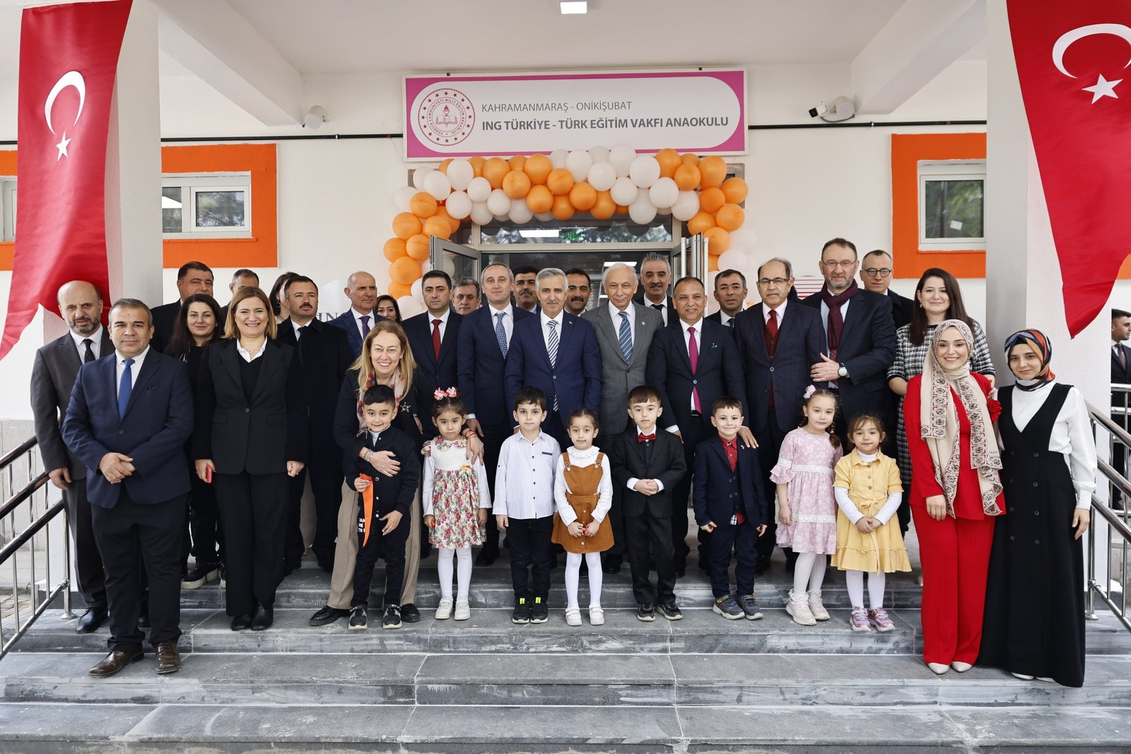 Eşit Gelecek için Kahramanmaraş’ta ING Türkiye-TEV Anaokulu Açıldı