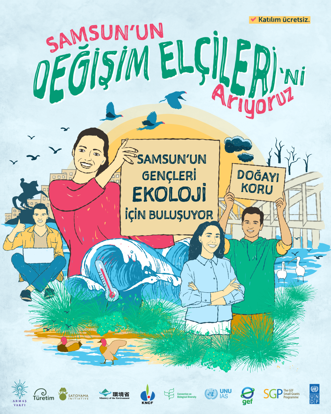 Değişim Elçileri Programı şimdi Samsun’da