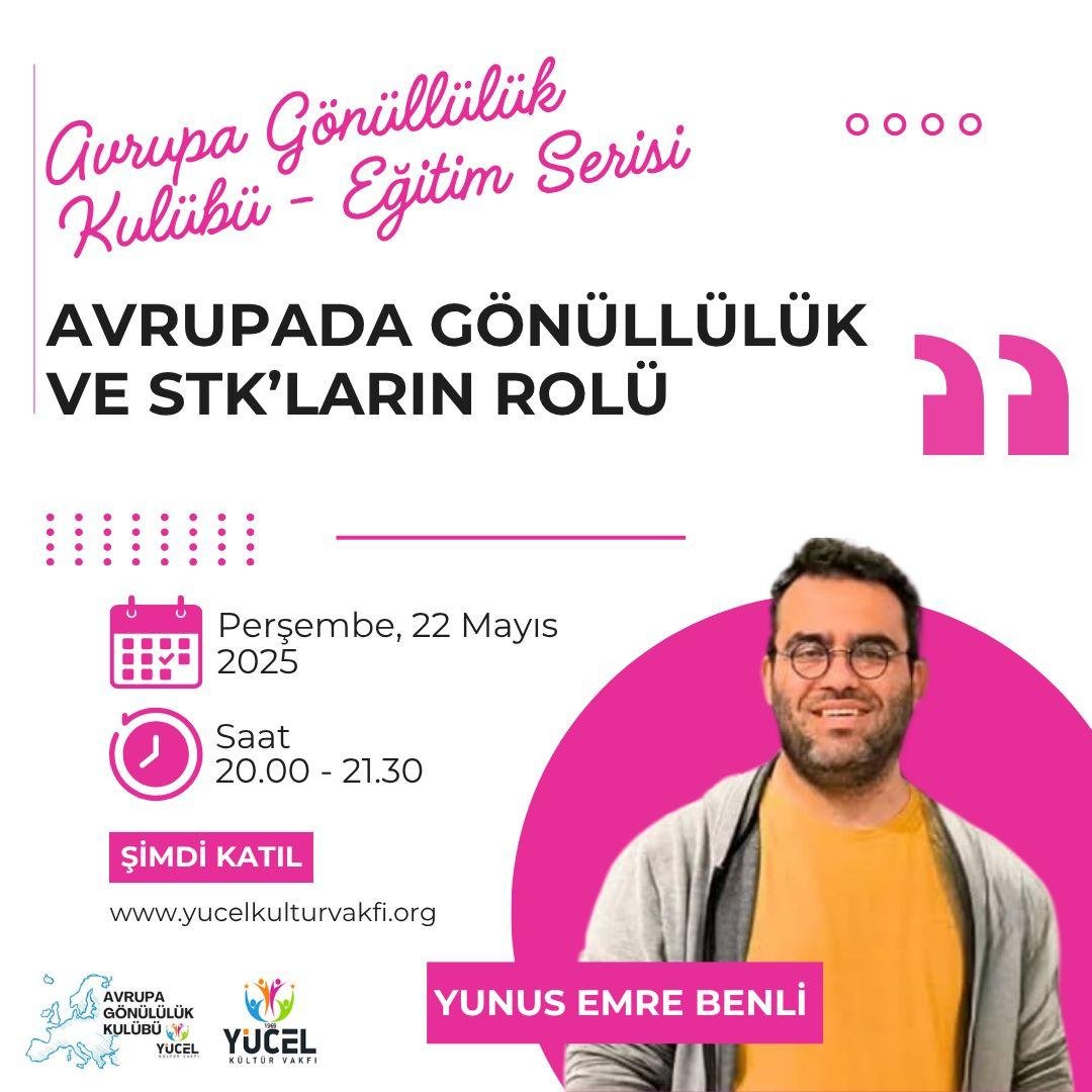 Avrupa'da Gönüllülük ve STK'ların Rolü