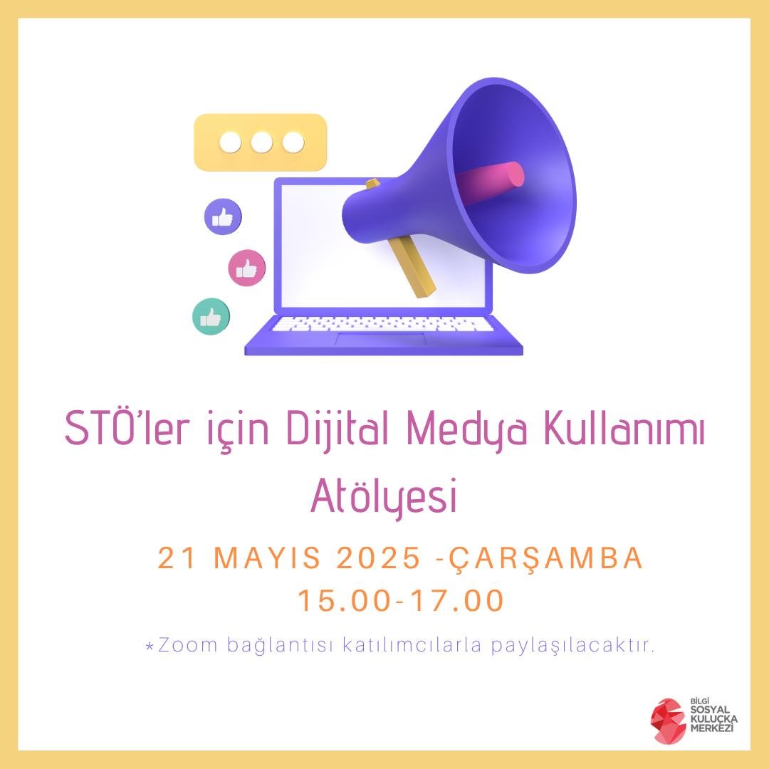 STÖ'ler için Dijital Medya Kullanımı Atölyesi