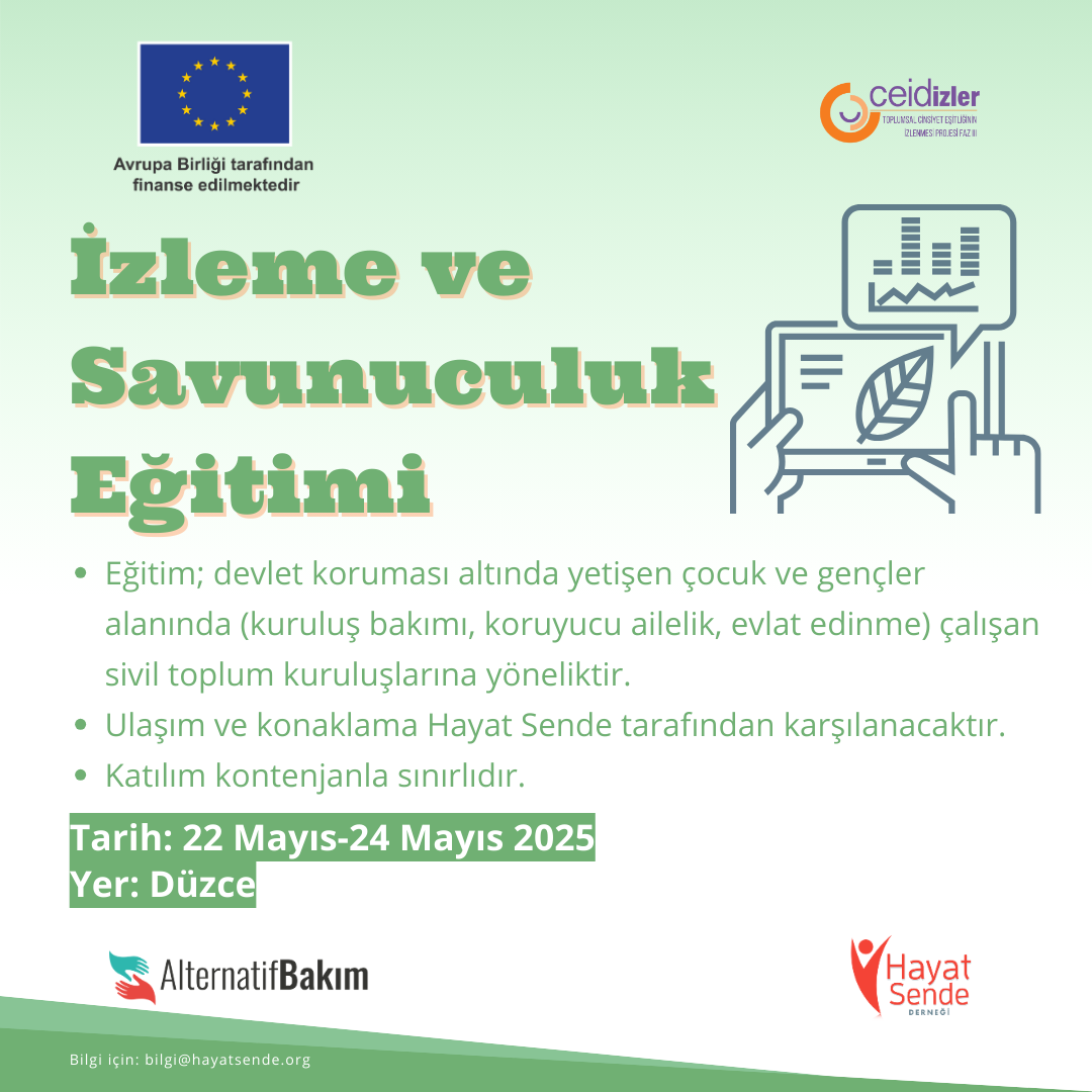 Davetlisiniz: İzleme ve Savunuculuk Eğitimi, Düzce