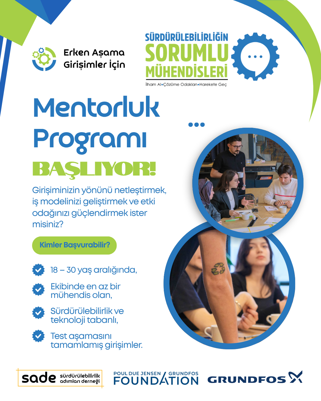 Erken Aşama Girişimler için Mentorluk Programı Başlıyor
