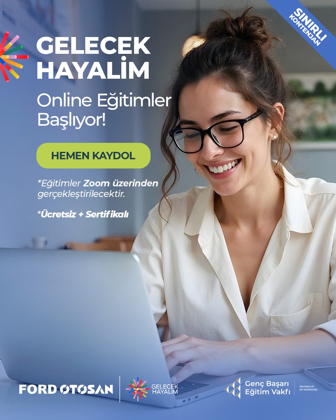 Gelecek Hayalim – İş Yaşamına Hazırlık Online Eğitim Programı Başlıyor