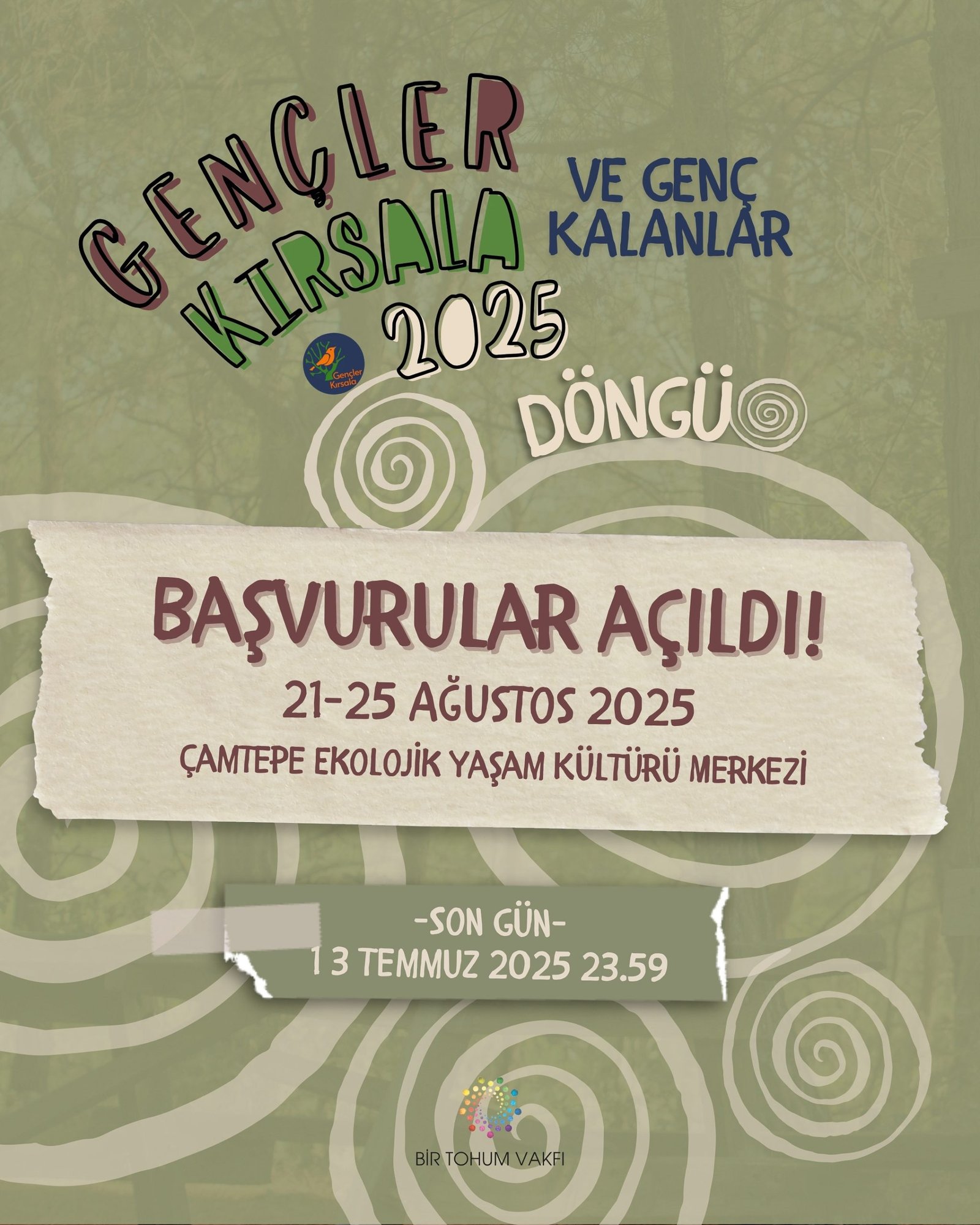 Gençler Kırsala 2025 Döngü İçin Başvurular Açıldı