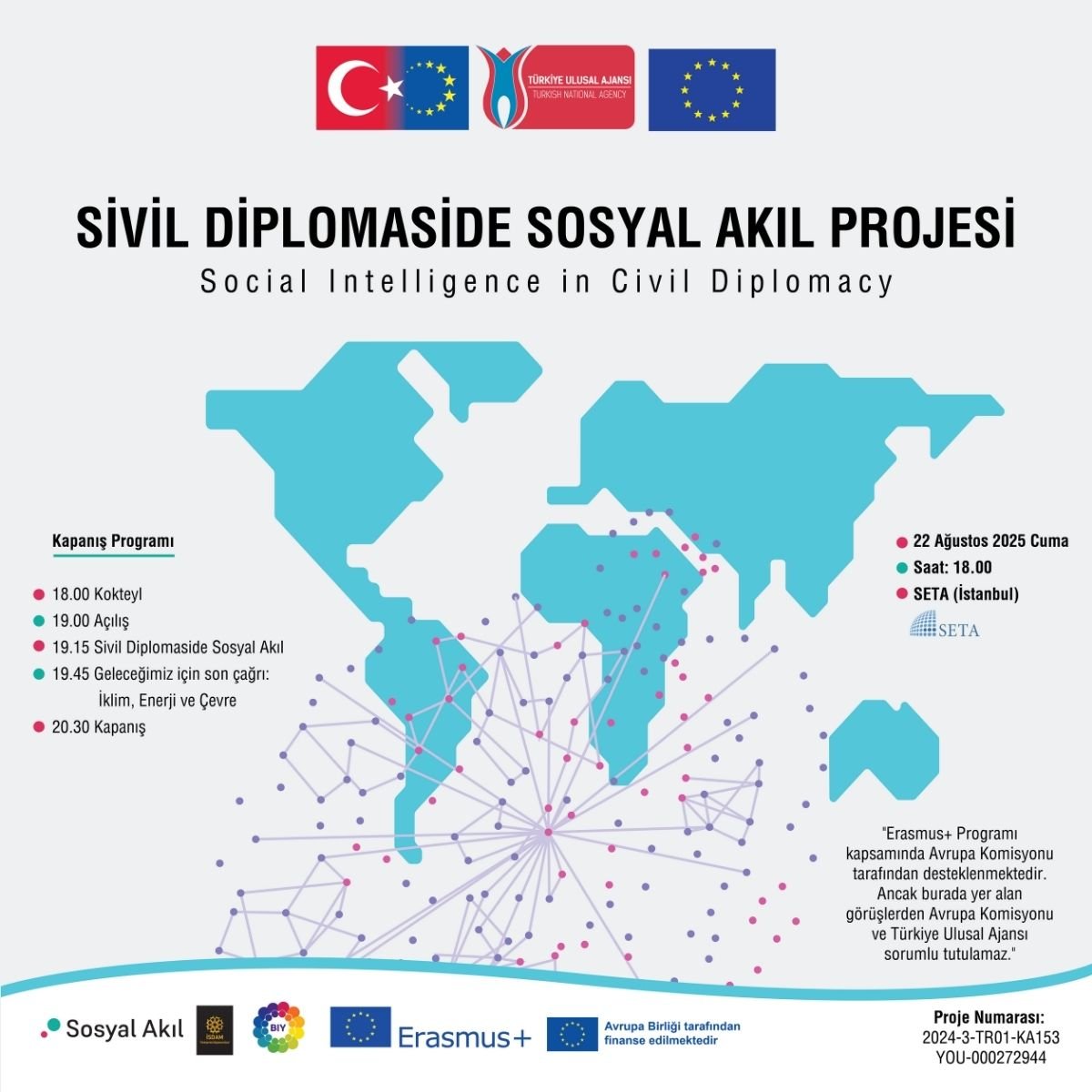 Sivil Diplomaside Sosyal Akıl Proje Kapanış Etkinliği