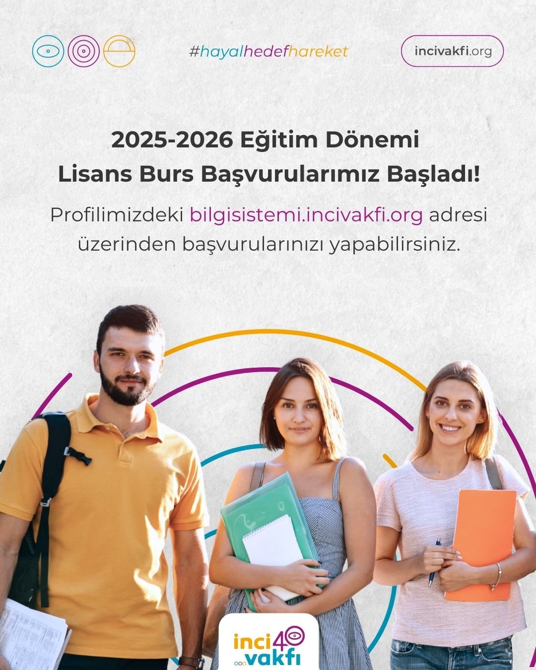 İnci Vakfı Burs (Lisans) Başvuruları Başladı