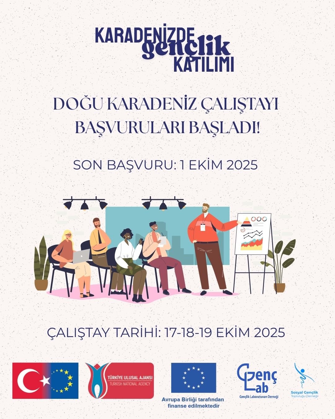 Karadeniz’de Gençlik Katılımı Projesi – Doğu Karadeniz Çalıştayı Başvuruları Başladı