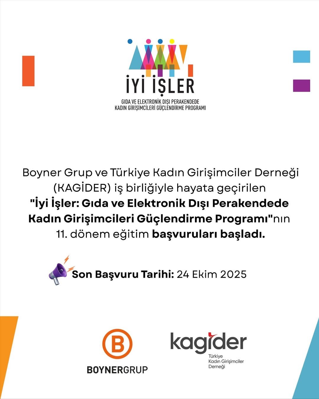 Boyner Grup’un ‘İyi İşler’ Programında 11. Dönem Başvuruları Başladı